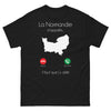 T-shirt Normandie noir - La Normandie m'appelle, il faut y aller