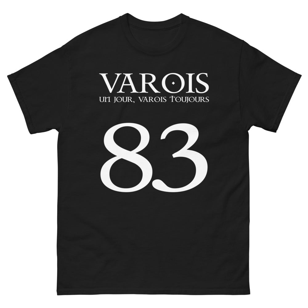 T-shirt Varois noir - Varois un jour, Varois toujours