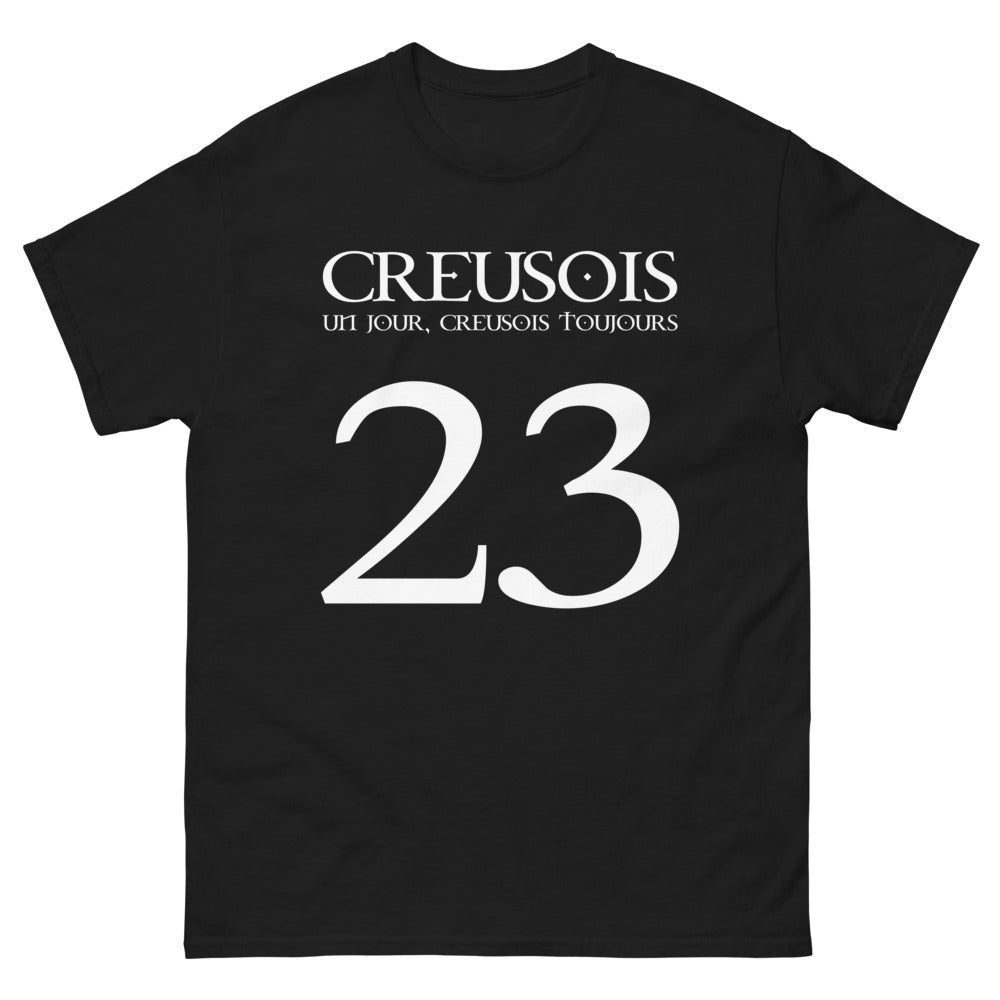 T-shirt Creuse noir - Creusois un jour, Creusois toujours