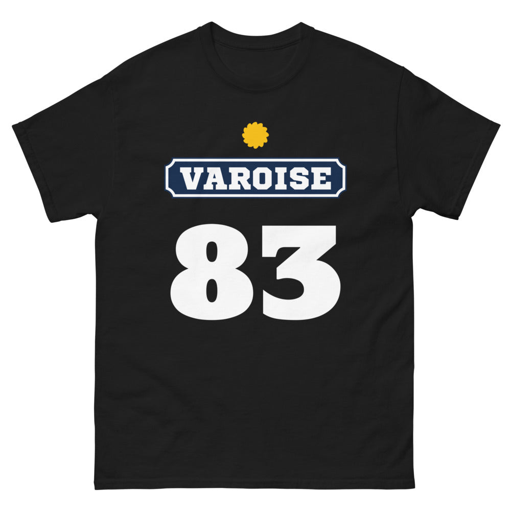 T-shirt Varois noir - Fier et sombre avec humour