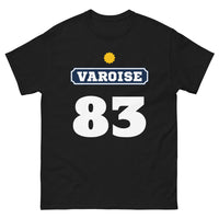 Thumbnail for T-shirt Varois noir - Fier et sombre avec humour