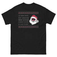 Thumbnail for T-shirt Bretagne noir - Le Père Noël Est Breton
