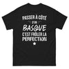 T-shirt Basque noir - Frôler la perfection avec humour