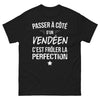 T-shirt Vendée noir - Frôler la perfection