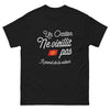 T-shirt Occitan noir - Un Occitan ne vieillit pas, il prend de la valeur
