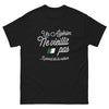 T-shirt Algérien noir - Un Algérien ne vieillit pas, il prend de la valeur