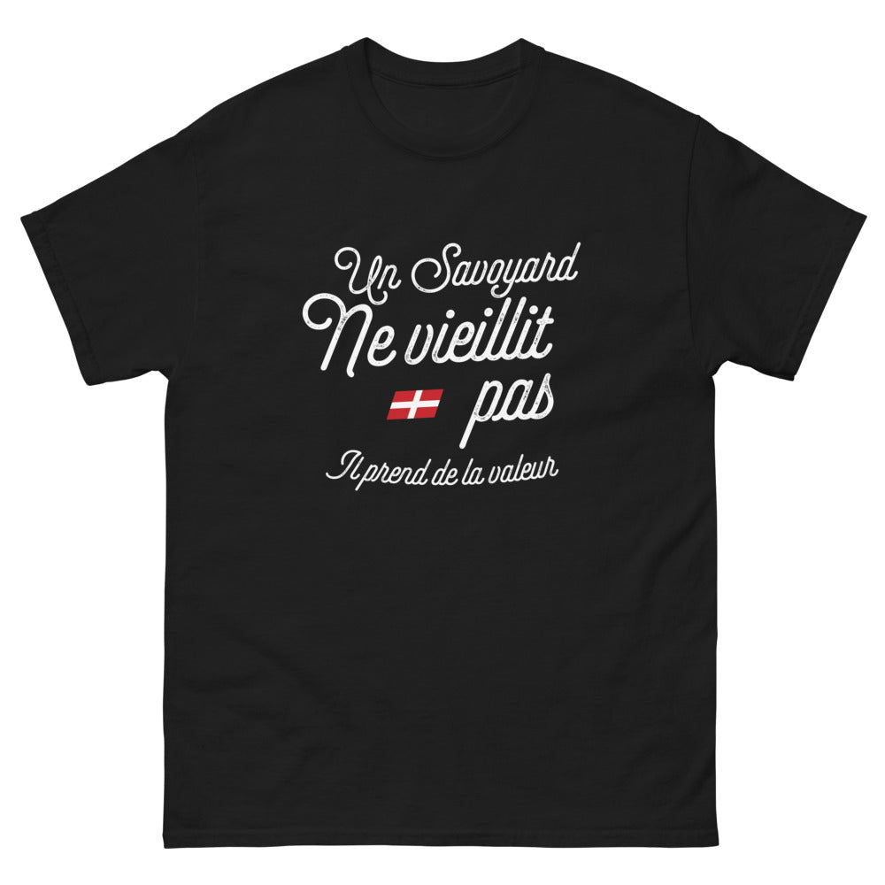 T-shirt Savoyard noir - Le Temps Sublime les Bons