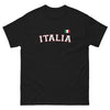 T-shirt Italie noir - Élégance et fierté des racines