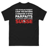 T-shirt Suisse noir - Les Français leur vie entière