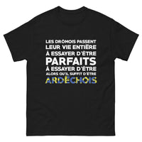 Thumbnail for T-shirt Drôme noir - Le Parfait Ardéchois humoristique