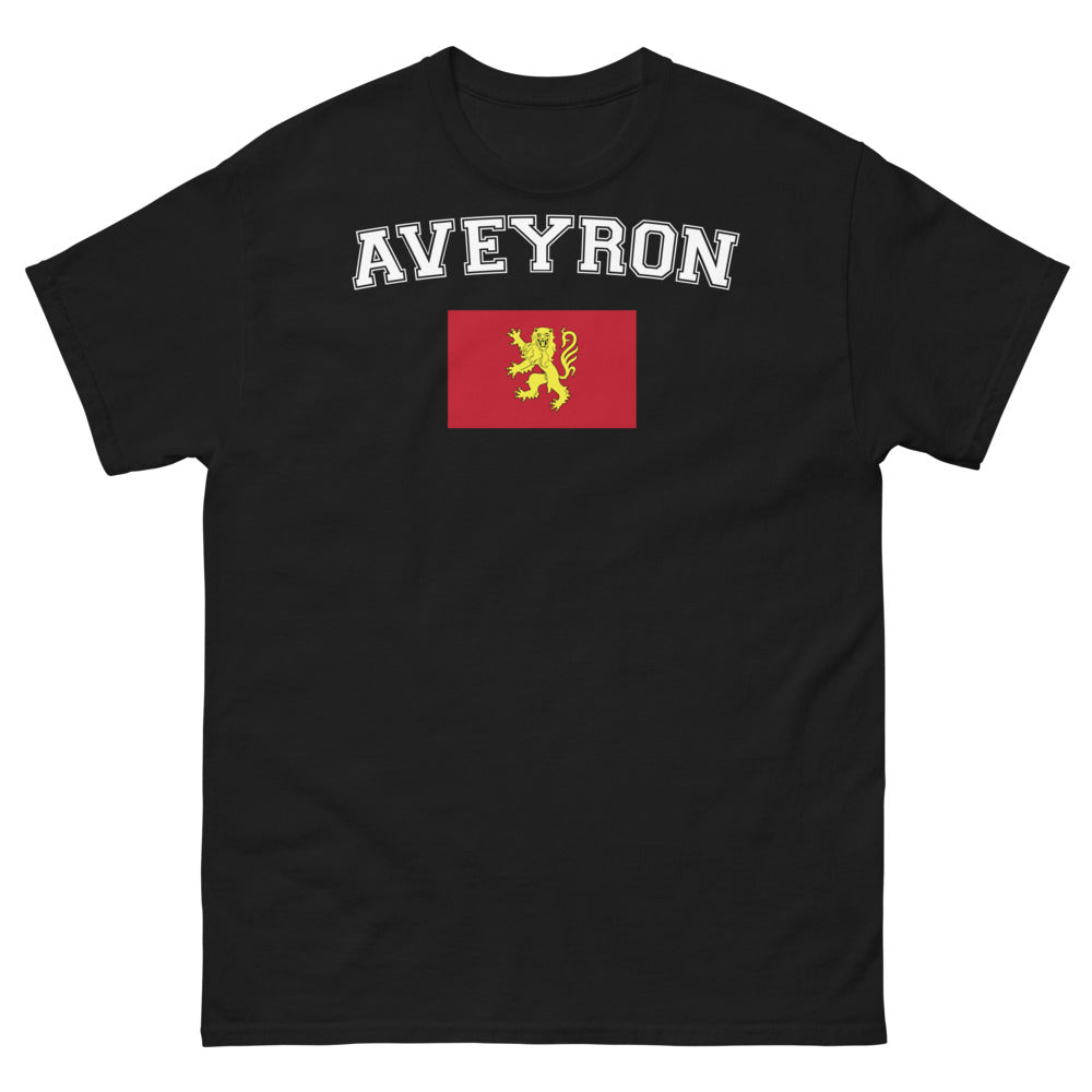 T-shirt Aveyron noir - Fier et Authentique