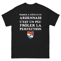 Thumbnail for T-shirt Ardennais noir - Flirter avec la perfection