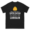T-shirt Lorrain noir - Petit, je voulais être un Super Saiyan