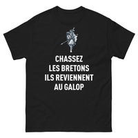 Thumbnail for T-shirt Bretagne noir - Chassez-les, ils reviennent !
