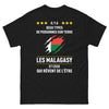 T-shirt Madagascar noir - Deux types de personnes