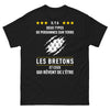 T-shirt Bretagne noir - Deux types de personnes sur Terre