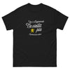 T-shirt Aveyronnais noir - Un Aveyronnais ne vieillit pas