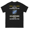 T-shirt Ardèche noir - Il y a deux types de personnes