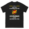T-shirt Béarnais noir - Deux types de personnes : les Béarnais
