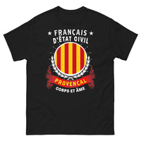 Thumbnail for T-shirt Provence noir - hommage à l'esprit indomptable
