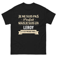 Thumbnail for T-shirt humour à la française noir - Je ne suis pas parfait