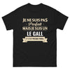T-shirt Bretagne noir - Je ne suis pas parfait, presque pareil
