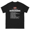 T-shirt Bourgogne noir - Les 10 Commandements Bourguignons
