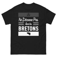 Thumbnail for T-shirt Bretagne noir - Ne Déconne Pas Avec les Bretons