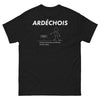 T-shirt Ardèche Drôme noir - Ho Ho, à mon avis ce n'est pas un bon signe