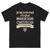 T-shirt Creuse noir - Je ne suis pas parfait, mais je suis Creusois