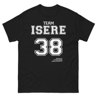 Thumbnail for T-shirt Isère noir - Ravioles et Chartreuse humoristique