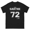 T-shirt Sarthe 72 noir - Rillettes et Jasnières