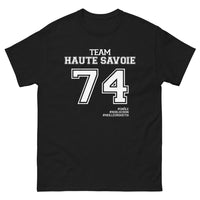 Thumbnail for T-shirt Haute-Savoie noir - Gnôle et Reblochon, c'est mieux que toi !