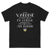 T-shirt Var Provence noir - Je suis Varoise, j'ai toujours raison