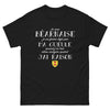 T-shirt Béarnaise noir - Fière et bavarde avec humour