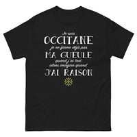 Thumbnail for T-shirt Occitan noir - Je suis Occitane : humour et fierté