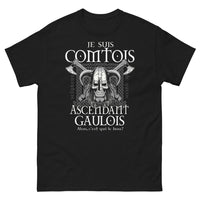 Thumbnail for T-shirt Comtois noir - Je suis Comtois, Seigneur de Guerre