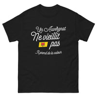Thumbnail for T-shirt Auvergne noir - Un auvergnat prend de la valeur