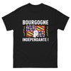 T-shirt Bourgogne noir - Fierté Indépendante