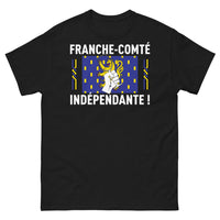 Thumbnail for T-shirt Franche-Comté noir - Revendiquez vos racines comtoises