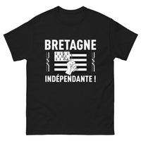 Thumbnail for T-shirt Bretagne noir - Fierté régionale audacieuse