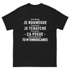 T-shirt Esprit du Sud noir - Je ne râle pas, je roumègue