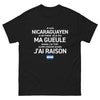 T-shirt Nicaragua noir - je-ne-ferme-deja-pas-ma-gueule