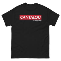 Thumbnail for T-shirt Cantal noir - Cantalou et fier de l'être face