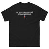 T-shirt Sud-Ouest noir - Je suis entouré de Baignassous