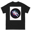 T-shirt Espace noir - Astronaute dans l'univers