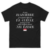 T-shirt Alsace noir - Je suis alsacienne et je me fais entendre