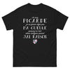 T-shirt Picardie noir - Je suis Picarde, fier et drôle