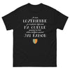 T-shirt Lozérienne noir - Fier d'être authentique