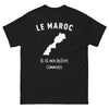 T-shirt Maroc noir - Là Où Mon Histoire Commence